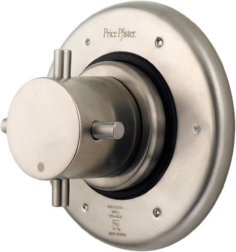 Pfister R79-600K R79-600K 3/4-Inch Thermostatic Shower Trim Kit, Brushed Nickel