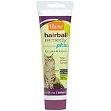 Hartz Hairball Remedy Plus for Cats and Kittens, Salmon Flavor, 2.5 Oz (Pack of 3)