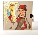 Tagebuch mit Schloss – Ornella 16 x 16 cm