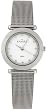 Skagen Women's Classic 107SSSD Silver Stainless-Steel Analog Quartz Watch with White Dial