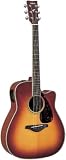 Yamaha FGX720SCA - Brown Sunburst Finish / 6-String Acoustic Guitar
