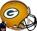 Aaron Rodgers Autographed/Hand Signed Green Bay Packers Replica Mini Helmet