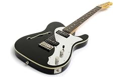 Black Thinline Telecaster copy Electric Guitar