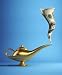 Magic Lamp with Money - 24H x 20W - Peel and Stick Wall Decal by Wallmonkeys