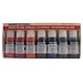 Badger Air-Brush Company Air-Opaque Water Based Acrylic Paint Secondary Set, 1-Ounce Each, Set of 7