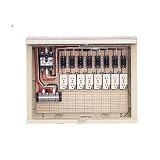 未来工業 屋外電力用仮設ボックス （漏電しゃ断器･分岐ブレーカ･コンセント内蔵） （17A-8C6TW）