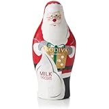 GODIVA Chocolatier Milk Chocolate Foil-Wrapped Santa