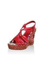 CAFèNOIR Sandalias de tacón (Rojo)