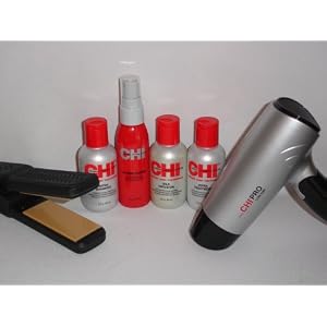 Buy CHI Mini Flat Iron w Hair Dryer Travel Set