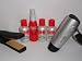 New! CHI Pro Ceramic Travel Collection - Mini 1" Flat Iron and Mini Hair Dryer with Free Travel Bag and Styling Products