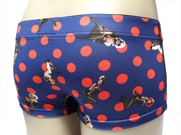 IRL/ネイビー 女性ボクサーパンツ (<em>奥萨马</em>) OS