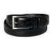 Boys Classic Black Dress 1.1 Inch Belt with Raised Stitching by Milidee