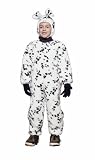 Child ECONOMY Dalmatian Costume - NOTE Ears will not stand up like in photo (gloves and shoes not included)