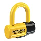 KRYPTONITE ［ ｸﾘﾌﾟﾄﾅｲﾄ ］ NEW YORK LOCK ［ ニューヨークシリーズ ］ クリプトナイトベストセラーアイテム!! ［ EV4 ﾃﾞｨｽｸﾛｯｸ ｲｴﾛｰ ] ［ スペアキーシステム ］ ［ 盗難見舞金付!! ］ 999614