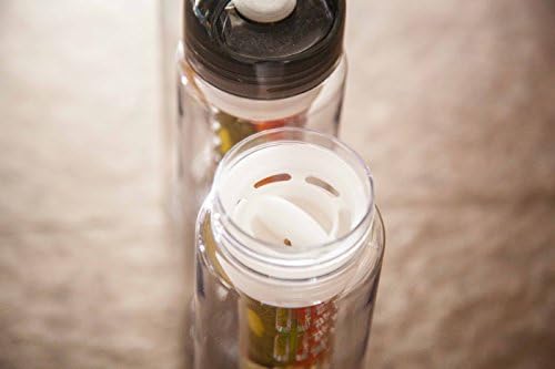 EcomDeals Water Infusing Fruit Bottle (Black)