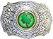 Men's CLOVER IRISH SIGN Punk Rock Metal Belt Buckle