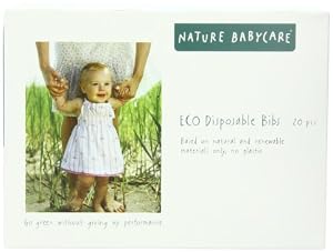 Nature babycare ECO Disposable Bibs, 20-count (Pack of 4)