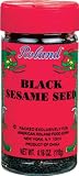 Roland Black Sesame Seeds, 4.16-Ounce Glass Jar (Pack of 6)