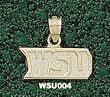 Wright State Univ "Wsu" Charm/Pendant