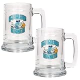 New Orleans Hornets Set of 2 Beer Mugs