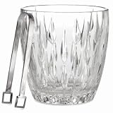 from Waterford Crystal Marquis Collection Rainfall Ice Bucket & Tongs | 2 Litre Capcity | Waterford Crystal Glass Ice Bucket