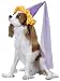 Dog Halloween Costume Hat - Fairy Princess Hat - Size Large