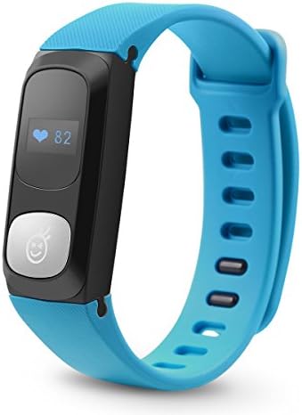 HeHa Water Resistant Wireless Activity Fitness Tracker for Yoga Beginner with Breathing Exercises Bluetooth Heart Rate Monitor Allergy Free Wristbands or Clip On
