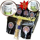 Rich Diesslin KNOTS Scout Cartoons - Knots Jubilee - Airlifting Food to Lunch Kiosks - Coffee Gift Baskets - Coffee Gift Basket
