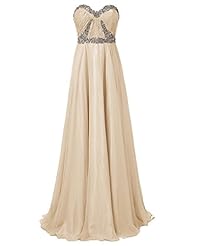 Sweetheart Chiffon Beaded Evening Dress/Homecoming Dress/Bridesmaid Dress/Prom Dress/Wedding Party Dress 