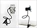 AboveTEK® Universal Lazy Bed Gooseneck Swing Long Arm Desk Table Chair Wall Seat Bed One Clip Clamp Mount Holder - Felxible Heavy Duty and sturdy Adjustable Swing Long Arm for Best Gadget View Position for video watching or game playing entertainment in Bedroom Kitchen Dinner Table Sofa Gym Office or Restroom - Fit all cellphones tablets iPhone iPad Galaxy Nexus Tab with Very steady Mounting without vibrations - Quick and Easy Installation One hand Release No tools required Easy carry and move