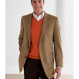 Executive 2-Button Sueded Microfiber Sportcoat