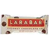 L&Auml;RABAR Coconut Chocolate Chip Fruit and Nut Bars Box, 25.6 oz
