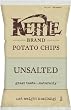 Kettle Chips, Unsalted, 5-Ounce Bags (Pack of 15)