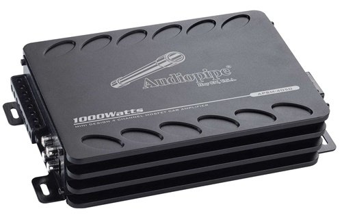 AUDIOPIPE 640W 4 Channel Car MINI Amplifier: APSM-4050 