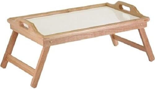Cherry Queen Bed Table Tray Folding Wooden Computer Bed Table Breakfast TV Trays