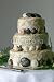 Wallmonkeys Peel and Stick Wall Decals - A Wedding Cake during the Reception - Removable Graphic
