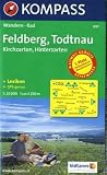 Kompass Karten, Feldberg, Todtnau: Kirchzarten / Hinterzarten. Wandern / Rad - 