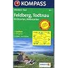 Feldberg, Todtnau: Kirchzarten, Hinterzarten. Wandern / Rad. 1:25.000. GPS-genau