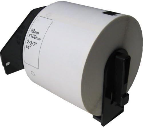 Brother DK-1202 Compatible 2-3/7" x 4" White Labels. by PAR70
