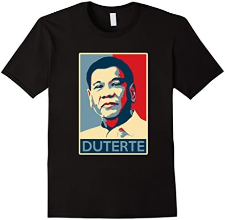Men's Duterte Obama Hope T-Shirt 2XL Black