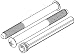 Kwikset 81691-515 Antique Nickel Screw Cover Part
