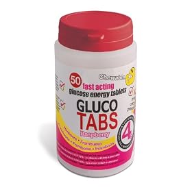 Glucotabs - 50 Glucose Tablets (raspberry) 200g