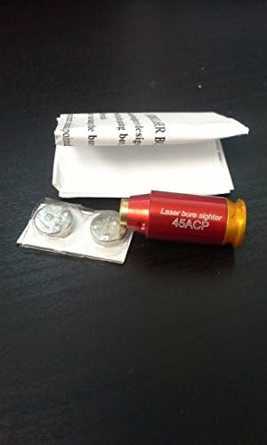 Sevenhawk® Bore Sighter 45 ACP / .45acp Pistol Laser Red