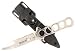 RUKO Stainless Steel Handle Dive Knife with Quick-Release ABS Sheath (4-1/4-Inch)