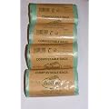 8 Litre Cornstarch Biobag Food Waste Caddy liner 100 Liner Pack - 100% Biodegradable & Compostable.