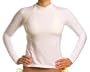 Women's SPF 50+ White Long Sleeve Rash Guard