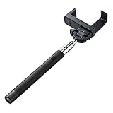 サンワダイレクト 自分撮り一脚 手元のボタンでシャッターを切れる セルフショットスティック iPhone5s 対応 200-CAM029