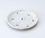 志野芽生丸銘々皿　5個組 【美濃焼　和皿】