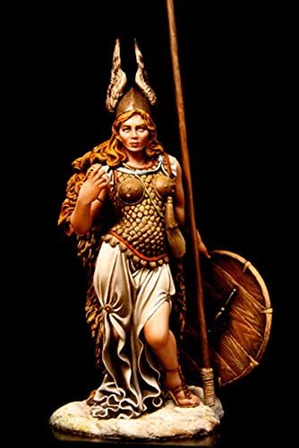 Alexandros Models 75mm BRUNNHILDE Valyrie White Metal Figure Model Kit DAM/9
