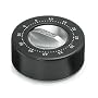 Polder TMR-528-95 Round 60-Minute Mechanical Timer, Black